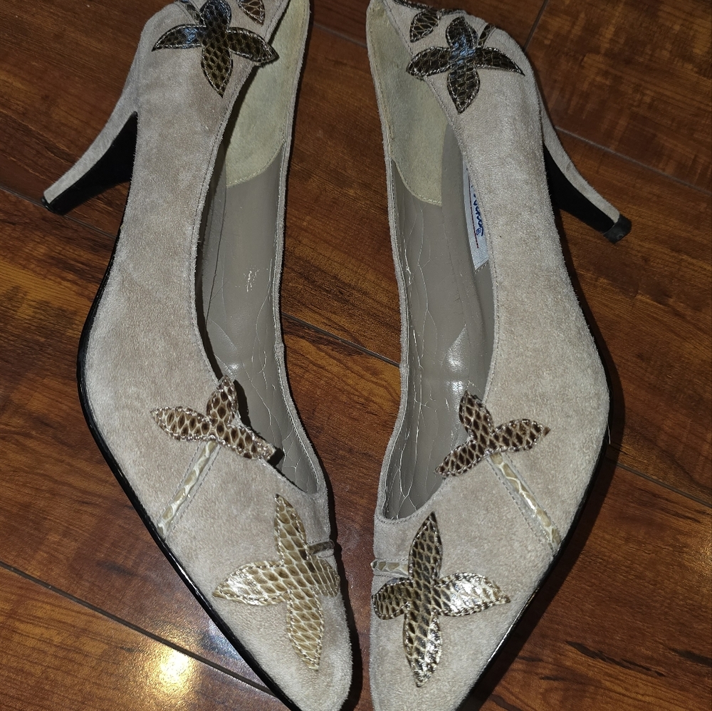 Footwork suede heel - Picture 2 of 6